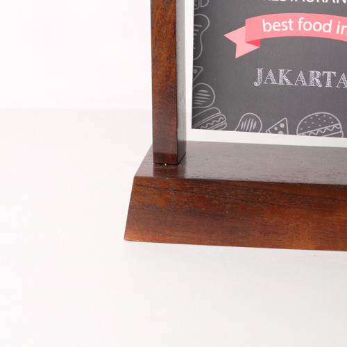 Wooden Table Tent 2