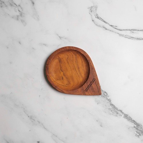 Teak Wooden Coaster Round 13cm