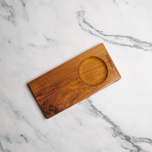 Teak Wooden Coffee Tray 25.7cm x 12cm