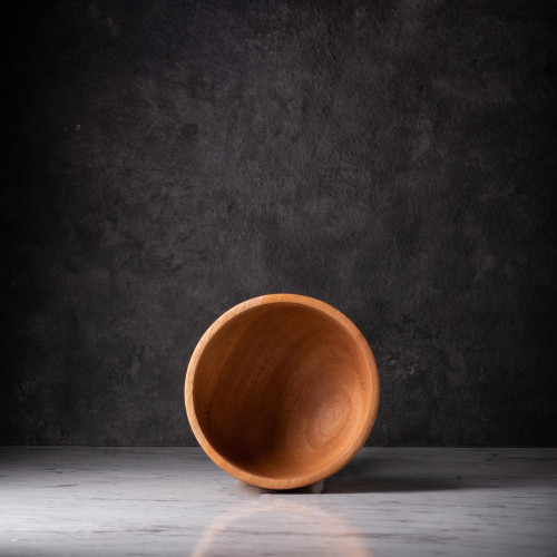 Mahogany Wooden Salad Bowl 23cm 2