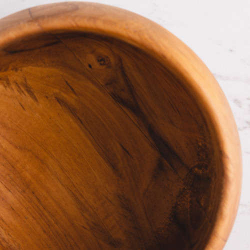 Teak Wooden Salad Bowl 14cm 4