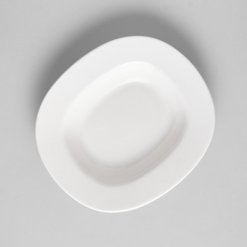 Ora White Rim Soup/Pasta Bowl 24 x 21cm 2