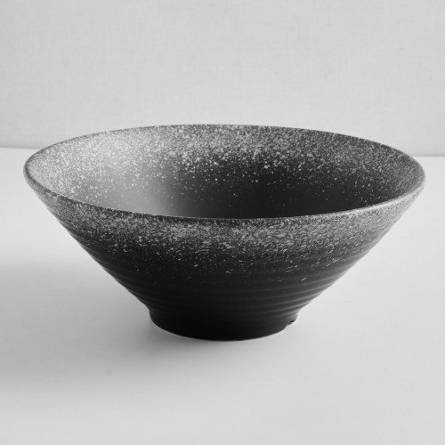 Black Kemuri Ramen Bowl 9"