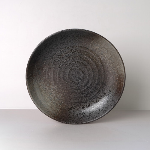 Dark Shaded Wide Rim Bowl 10"