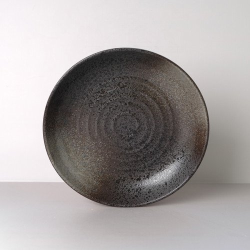 Dark Shaded Wide Rim Bowl 10"
