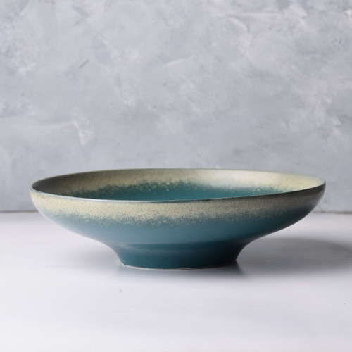 Odyssey Green Shallow Base Bowl 9.5"