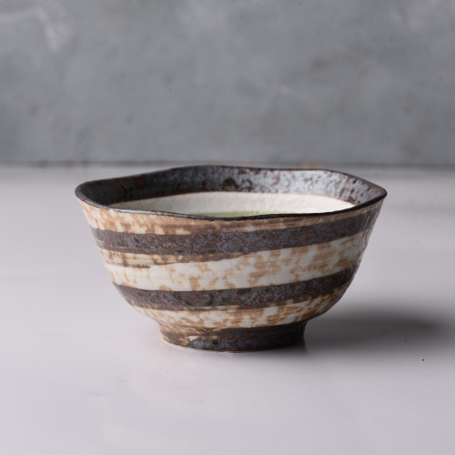 Himeji Green Rice Bowl 4.5"