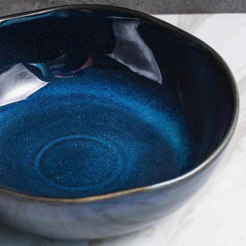 Sapphire Glaze Pasta Bowl 9" 3