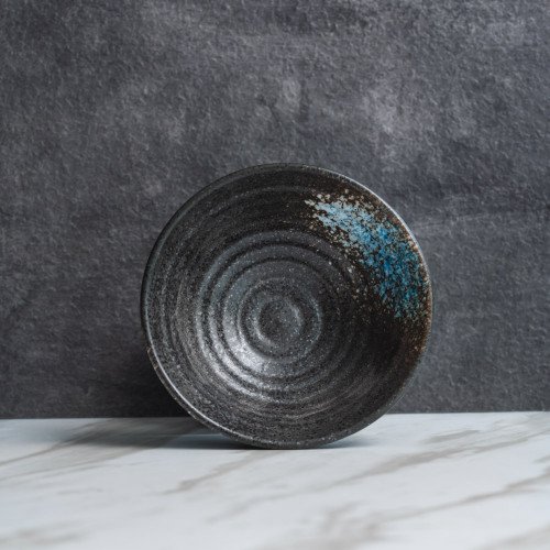 Luster Blue Rice Bowl 5" 4