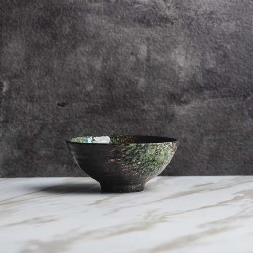 Jade Green Rice Bowl 5"