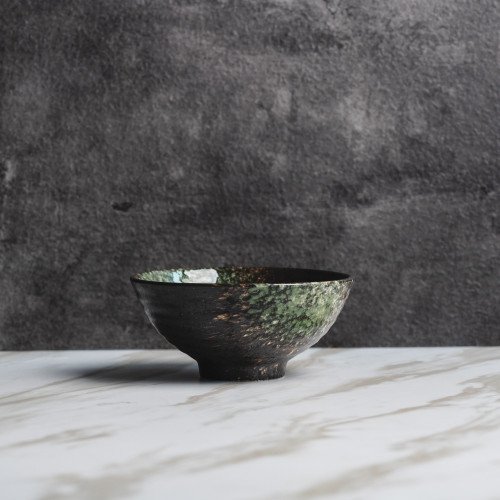 Jade Green Rice Bowl 5"