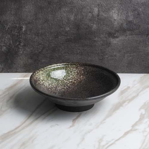 Jade Green Noodle Bowl 8" 2