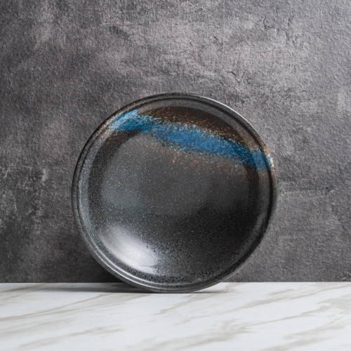 Luster Blue Noodle Bowl 8" 4