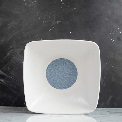 Otowa White Square Bowl 6" 2