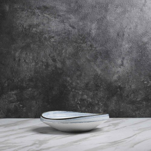 Seraphic Blue Noodle Bowl 8"