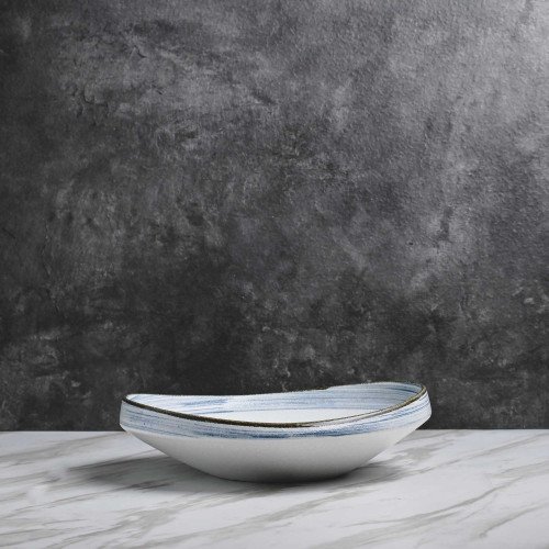 Seraphic Blue Noodle Bowl 10" 2
