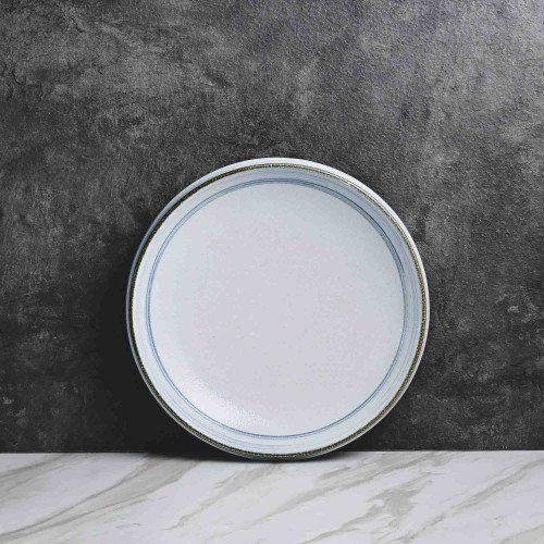 Seraphic Blue Shallow Bowl 10" 3