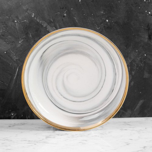 Marble Purity White Noodle Bowl 7.5" 4