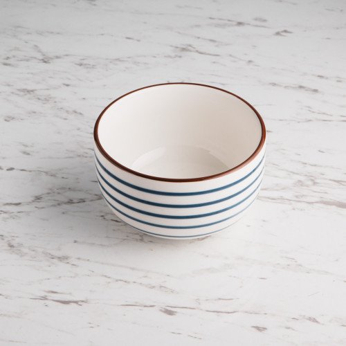 Meiji Blue Swirl Rice Bowl 4.5" 3