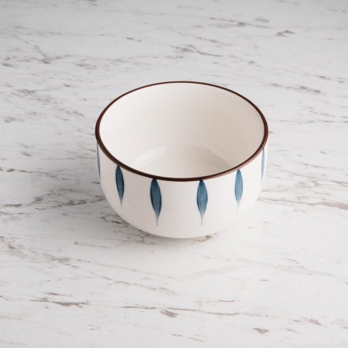 Meiji Blue Leaf Rice Bowl 4.5" 2