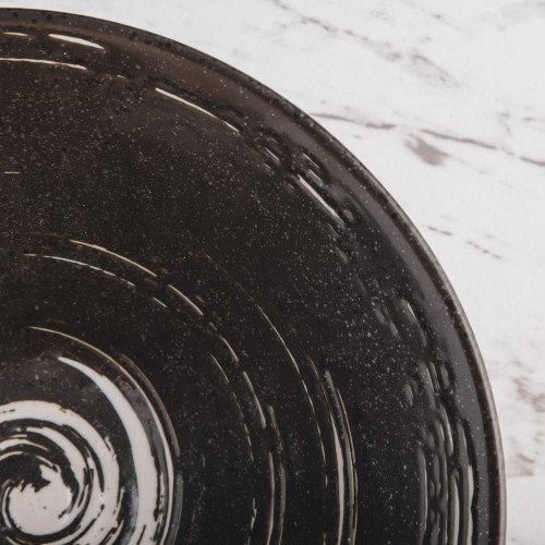 Vanity Black Ramen Bowl 8" 3