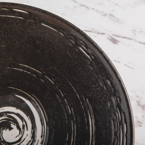 Vanity Black Ramen Bowl 8" 3