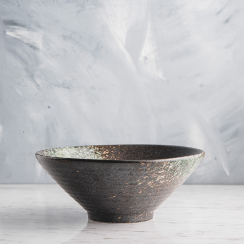 Jade Green Ramen Bowl 8"