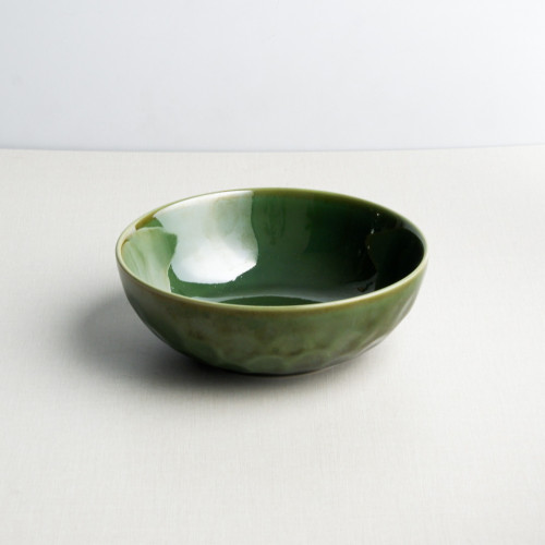 Polished Green Salad Bowl 7" 2