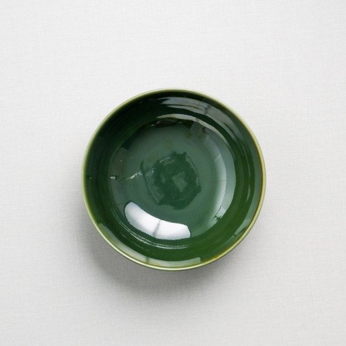 Polished Green Salad Bowl 7" 4