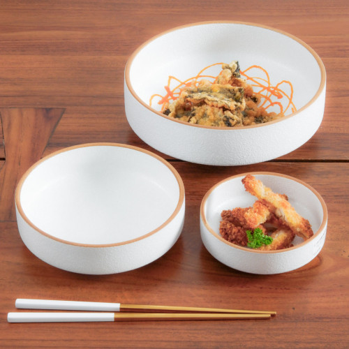 Nami Semibowl 6" - Parchment White 7