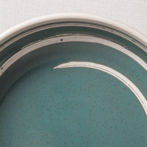 Forest Green Salad Bowl 8" 3