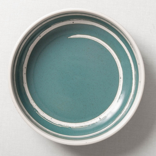Forest Green Salad Bowl 8" 4