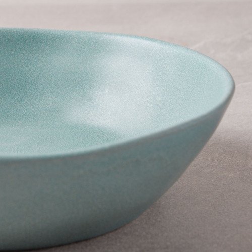Altered Salad Bowl 7.75" - Teal 3
