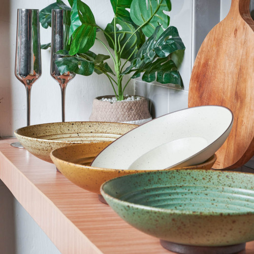 Pescara Pasta Bowl 9" - Beige 4