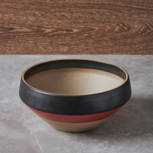 Sunset Red Salad Bowl 7"
