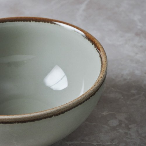 Solemn Gray Salad Bowl 6" 3