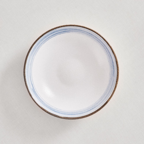 Seraphic Blue Deep Pasta Bowl 8.5 2