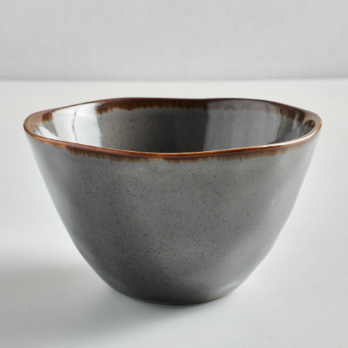 Caldera Grey Pizzara Small Bowl 4.8"