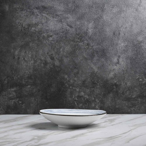 Seraphic Blue Pasta Bowl 9.5" 4