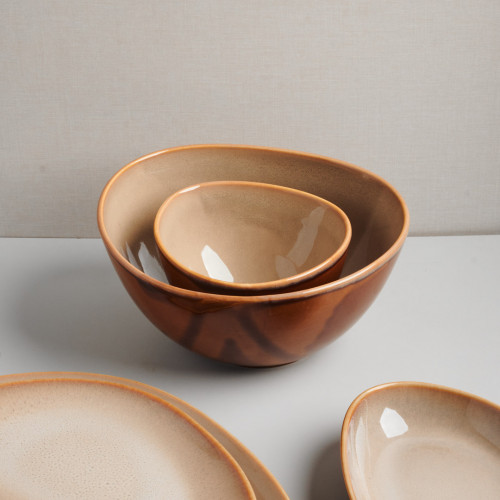 Umbra-Brown Salad Bowl 5.5" 6