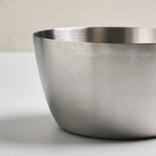 Korea Style 304 Stainless Steel Salad Bowl 16cm - Silver 2