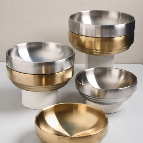 Korea Style Ramen Bowl 18.5cm - Silver 4