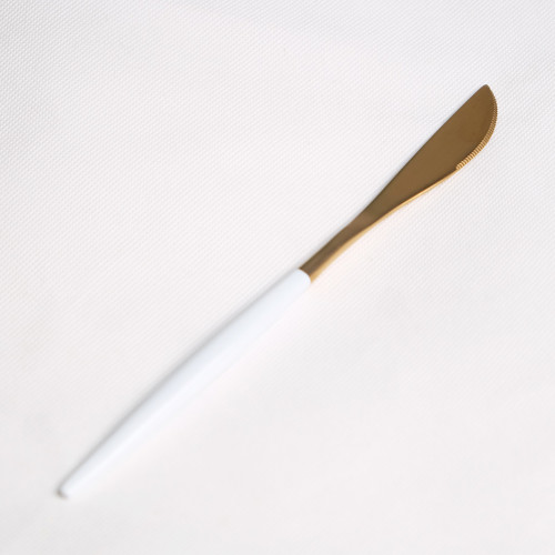 Ivory Gold Dessert Fork