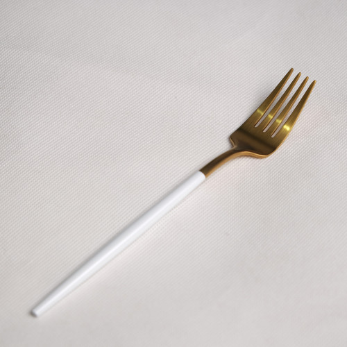 Ivory Gold Dessert Fork 3