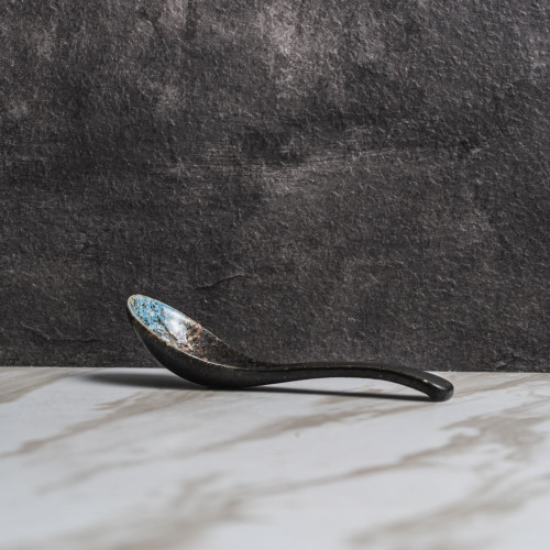 Luster Blue Duck Spoon 14.8cm