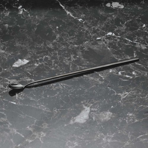 8 inches Beverage Mixing Spoon Black