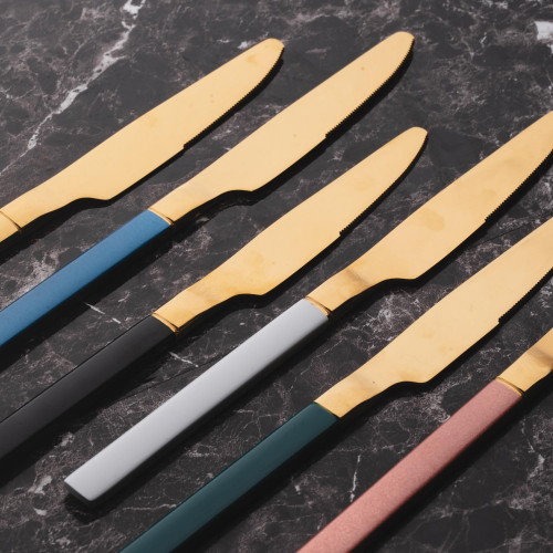 Rustic Gold Table Knife 3