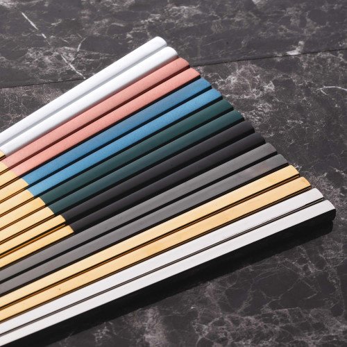 Pearl Gold Chopsticks 2