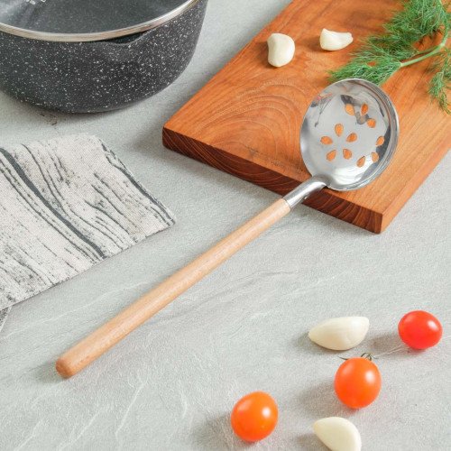 Stainless Steel Slotted Soup Ladle