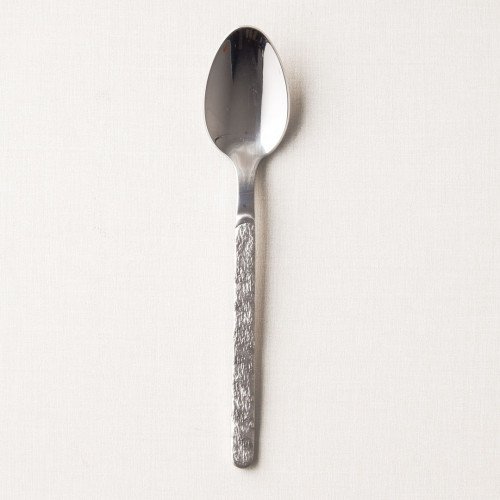 Embossed Silver Dessert Spoon